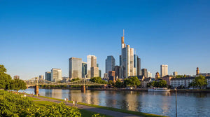 Von wo aus hat man die beste Aussicht auf die Frankfurter Skyline?
